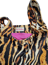 Load image into Gallery viewer, Pattern Clash Velvet Knot Bag