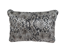 Load image into Gallery viewer, Snakeskin Mini Bolster Cushion