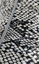 Load image into Gallery viewer, Snakeskin Velvet Square Cushion