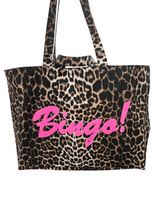Cargar imagen en el visor de la galería, Bingo! Leopard Print Beach Bag
